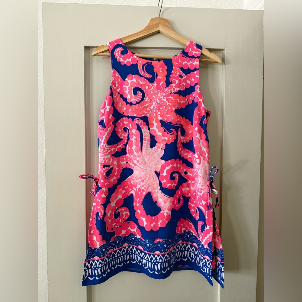 Lilly Pulitzer | Donna Romper | Pink and Blue | Octopus Design | Size 4